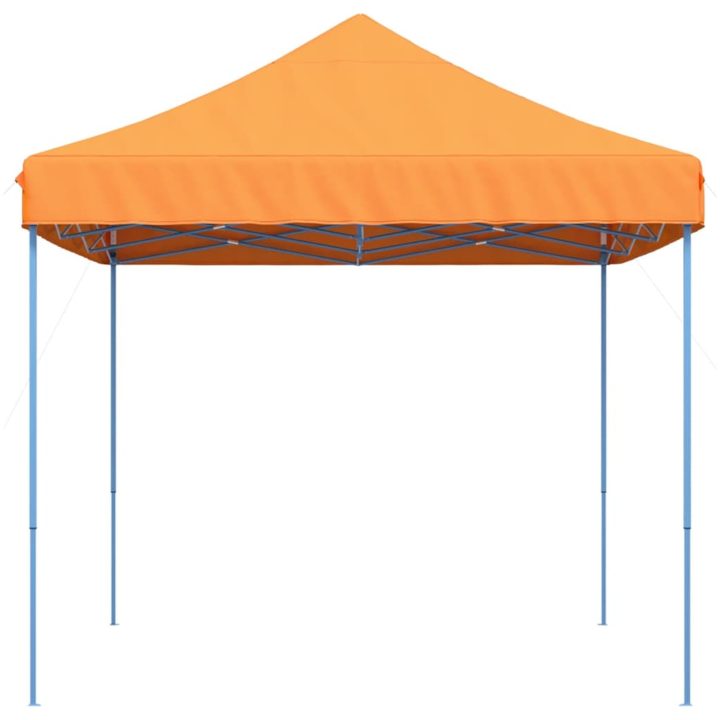 Pop-Up hopfällbart partytält 410x279x315 cm orange vidaXL – bild 4