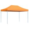 Pop-Up hopfällbart partytält 410x279x315 cm orange vidaXL – miniatyr 5