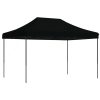 Pop-Up hopfällbart partytält 410x279x315 cm svart vidaXL – miniatyr 2