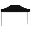 Pop-Up hopfällbart partytält 410x279x315 cm svart vidaXL – miniatyr 3