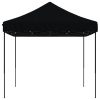 Pop-Up hopfällbart partytält 410x279x315 cm svart vidaXL – miniatyr 4