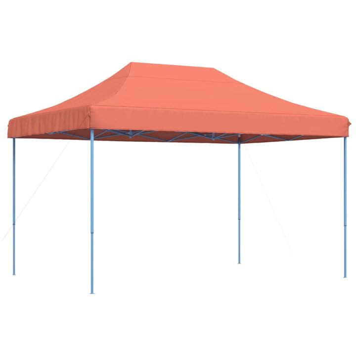 Pop-Up hopfällbart partytält 410x279x315 cm terrakotta vidaXL – bild 2