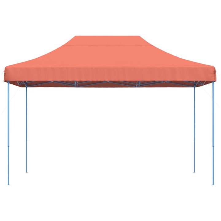 Pop-Up hopfällbart partytält 410x279x315 cm terrakotta vidaXL – bild 3