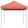 Pop-Up hopfällbart partytält 410x279x315 cm terrakotta vidaXL – miniatyr 4