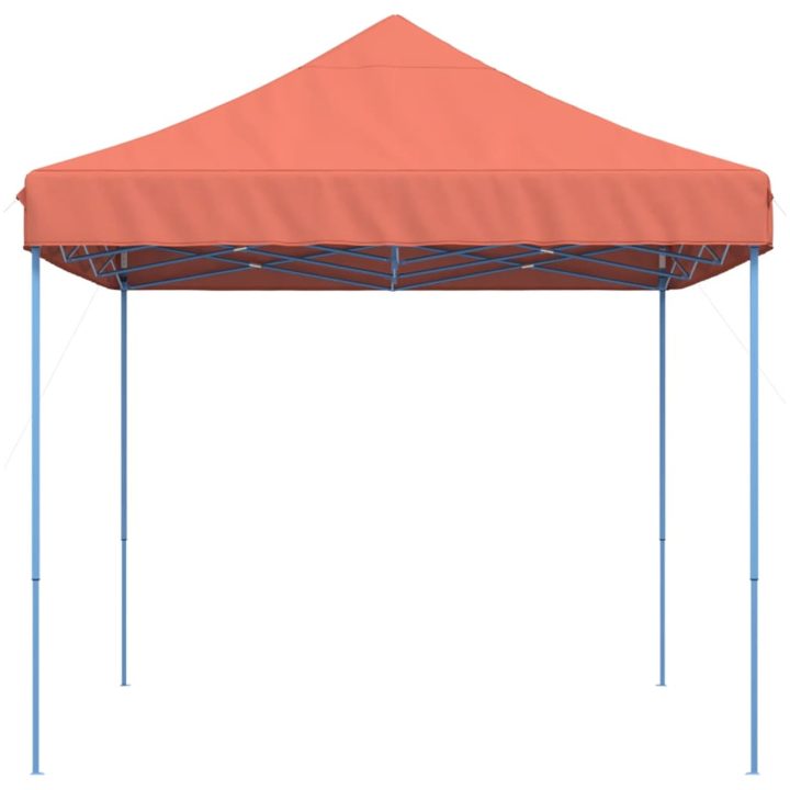 Pop-Up hopfällbart partytält 410x279x315 cm terrakotta vidaXL – bild 4