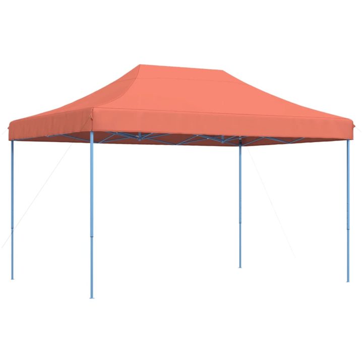 Pop-Up hopfällbart partytält 410x279x315 cm terrakotta vidaXL – bild 5