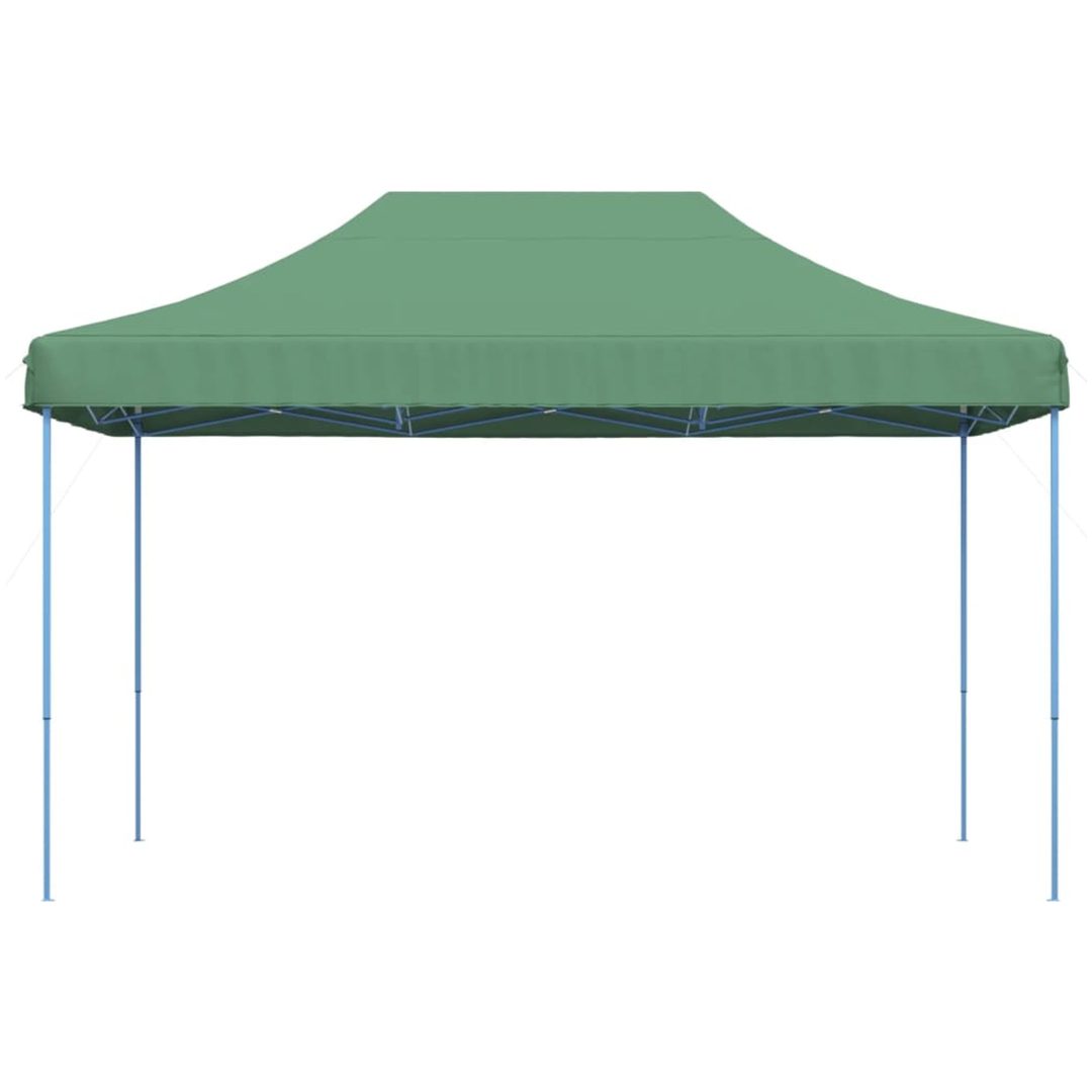 Pop-Up hopfällbart partytält 440x292x315 cm grön vidaXL – bild 3