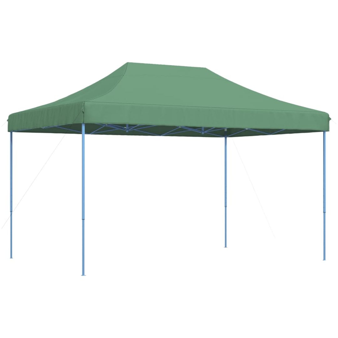 Pop-Up hopfällbart partytält 440x292x315 cm grön vidaXL – bild 5