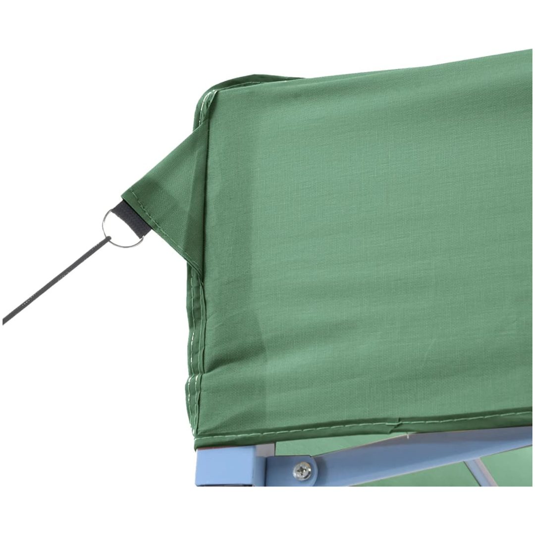 Pop-Up hopfällbart partytält 440x292x315 cm grön vidaXL – bild 7