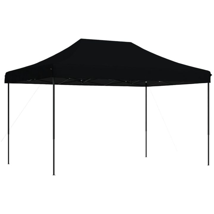 Pop-Up hopfällbart partytält 440x292x315 cm svart vidaXL – bild 2