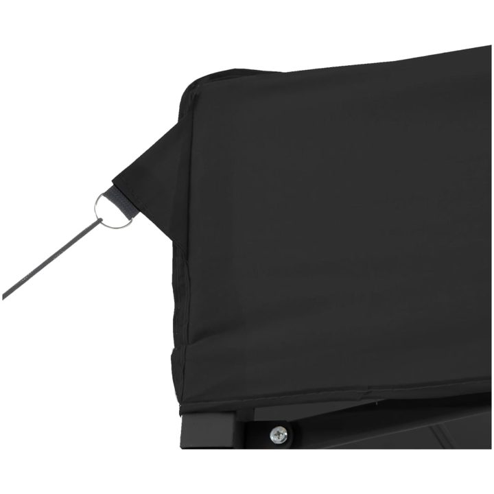 Pop-Up hopfällbart partytält 440x292x315 cm svart vidaXL – bild 7