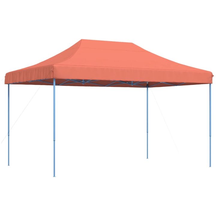 Pop-Up hopfällbart partytält 440x292x315 cm terrakotta vidaXL – bild 2