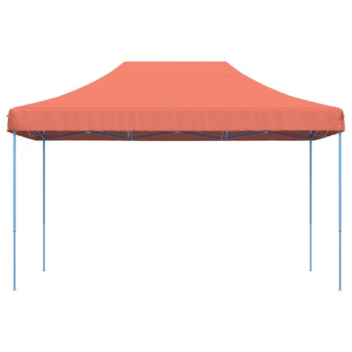 Pop-Up hopfällbart partytält 440x292x315 cm terrakotta vidaXL – bild 3