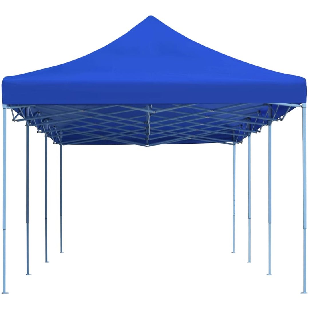 Pop-Up hopfällbart partytält blå 3x9 m vidaXL – bild 2