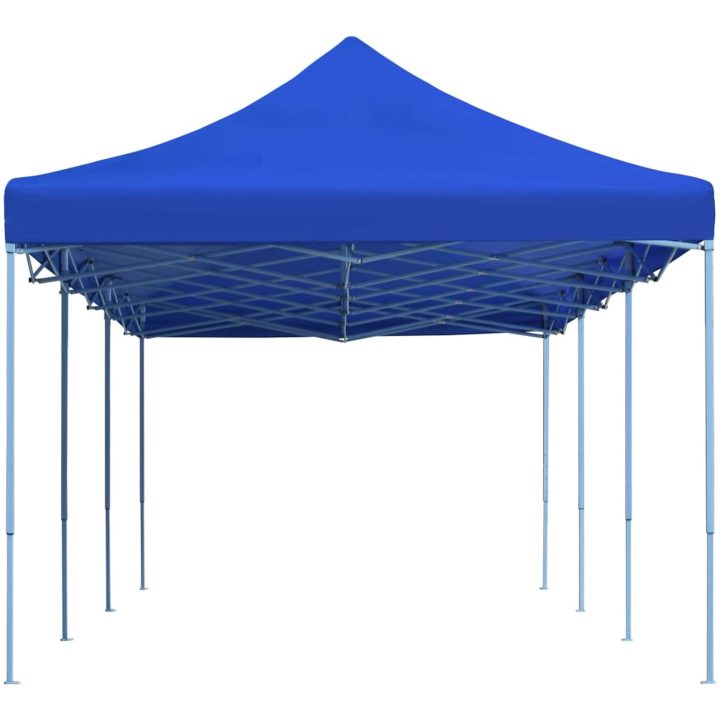 Pop-Up hopfällbart partytält blå 3x9 m vidaXL – bild 2