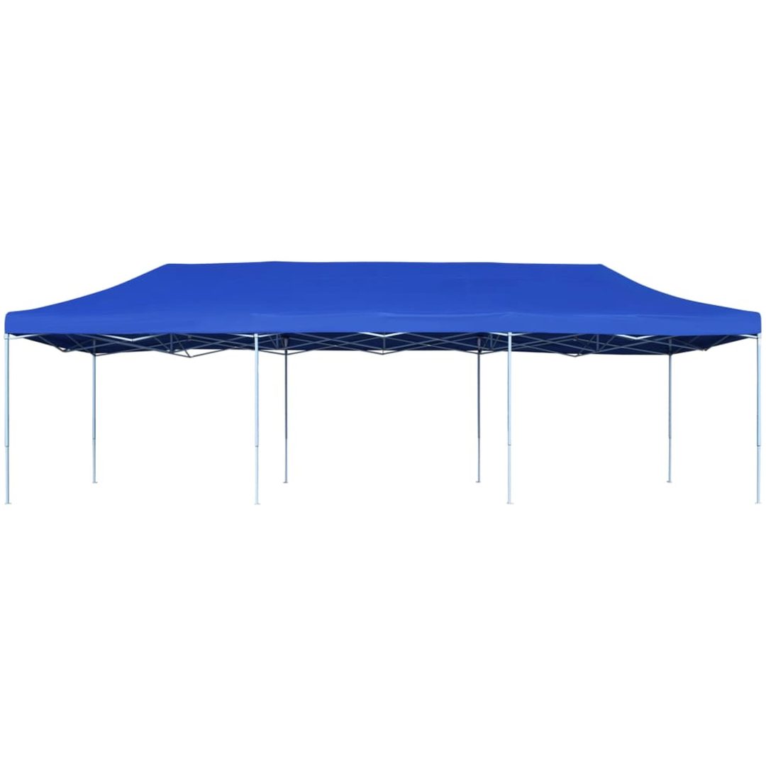Pop-Up hopfällbart partytält blå 3x9 m vidaXL – bild 3
