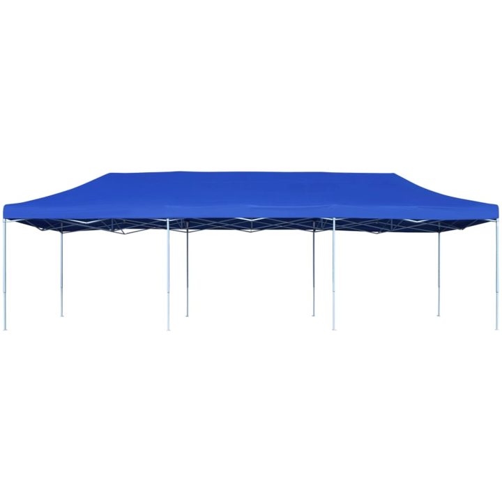 Pop-Up hopfällbart partytält blå 3x9 m vidaXL – bild 3
