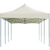 Pop-Up hopfällbart partytält gräddvit 3x9 m vidaXL – miniatyr 3