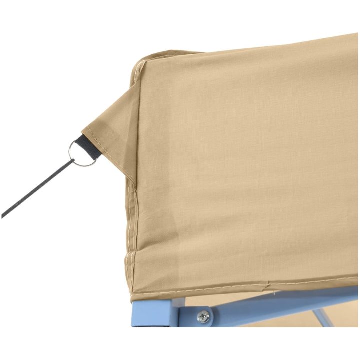 Pop-Up hopfällbart partytält med 4 sidoväggar beige vidaXL – bild 8