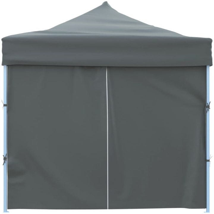 Pop-Up hopfällbart partytält med 8 sidoväggar 3x9 m antracit vidaXL – bild 4