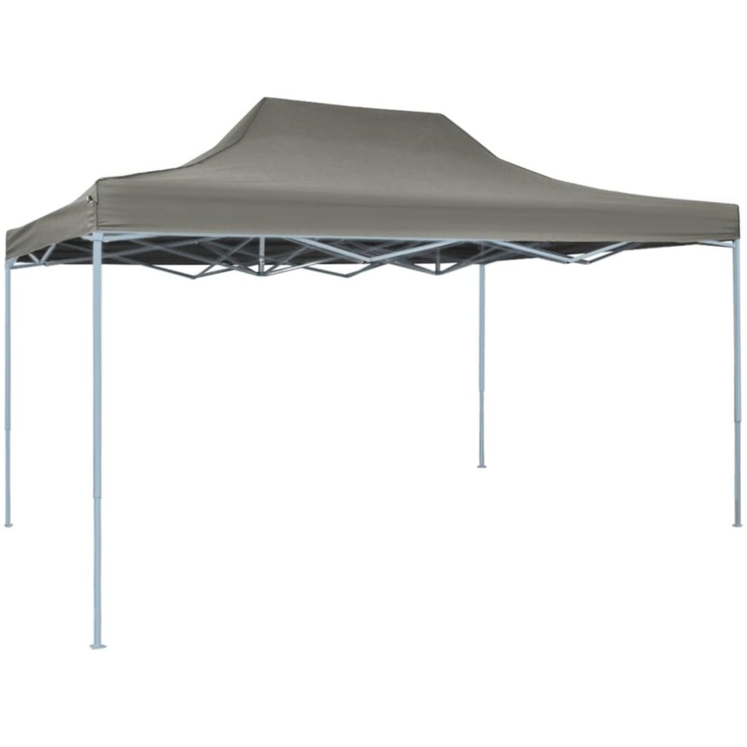 Pop-Up hopfällbart tält 3x4,5 m antracit vidaXL