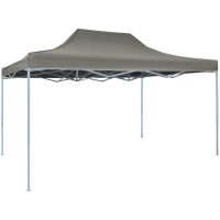 Pop-Up hopfällbart tält 3x4,5 m antracit vidaXL