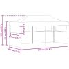 Pop-up partytält hopfällbart 3 x 6 m blå vidaXL – miniatyr 12