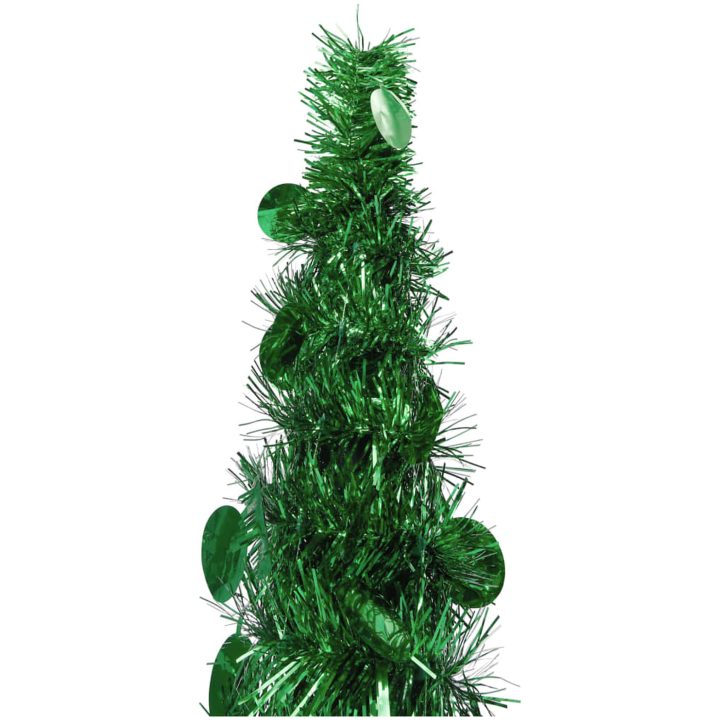 Pop-up plastgran grön 150 cm PET vidaXL 150 x 33 cm – bild 2