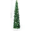 Pop-up plastgran grön 150 cm PET vidaXL 150 x 33 cm – miniatyr 5