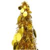 Pop-up plastgran guld 180 cm PET vidaXL 180 x 45 cm – miniatyr 3