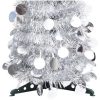 Pop-up Plastgran silver 180 cm PET vidaXL 180 x 45 cm – miniatyr 3