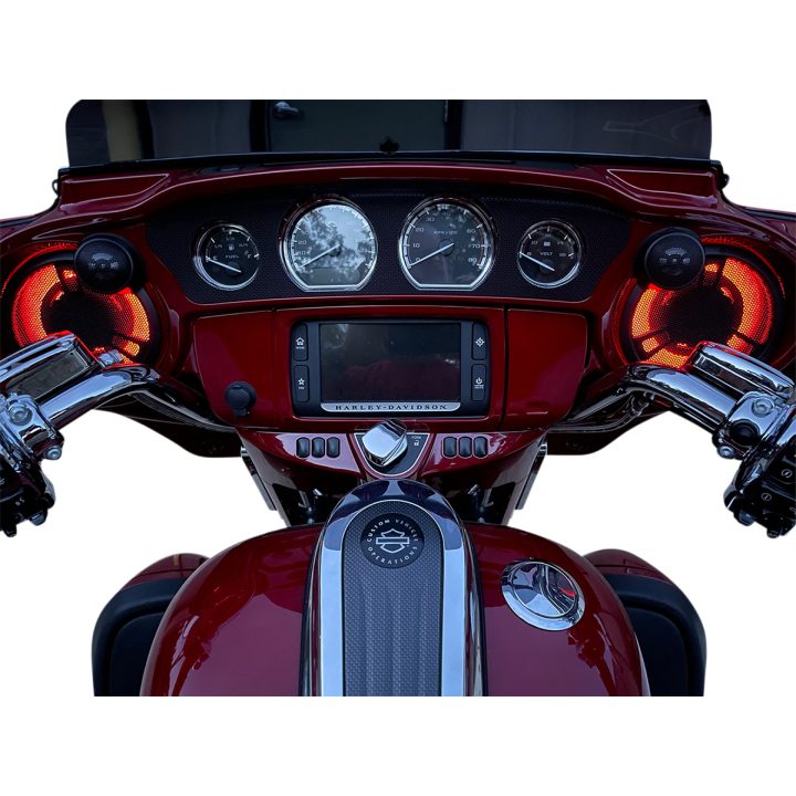 Positionsljus Led Boltz Amber/Vit/Polerad CUSTOM DYNAMICS – bild 2