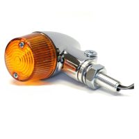 Positionsljus Runda #2 Aluminium Kropp Orange/Krom K&S Technologies