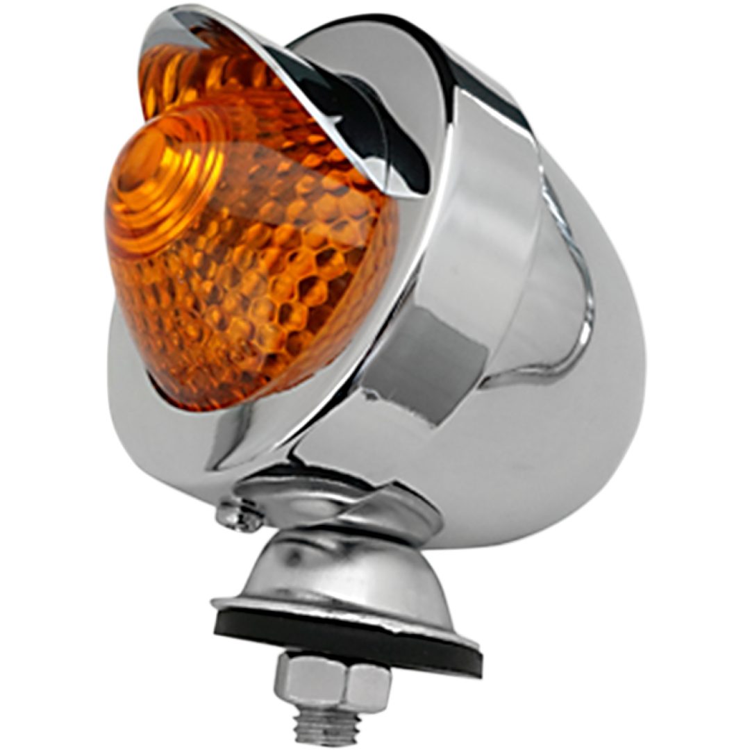 Positionslykta Aluminium Body Marker Lights Orange/Krom K&S Technologies Markeringsljus
