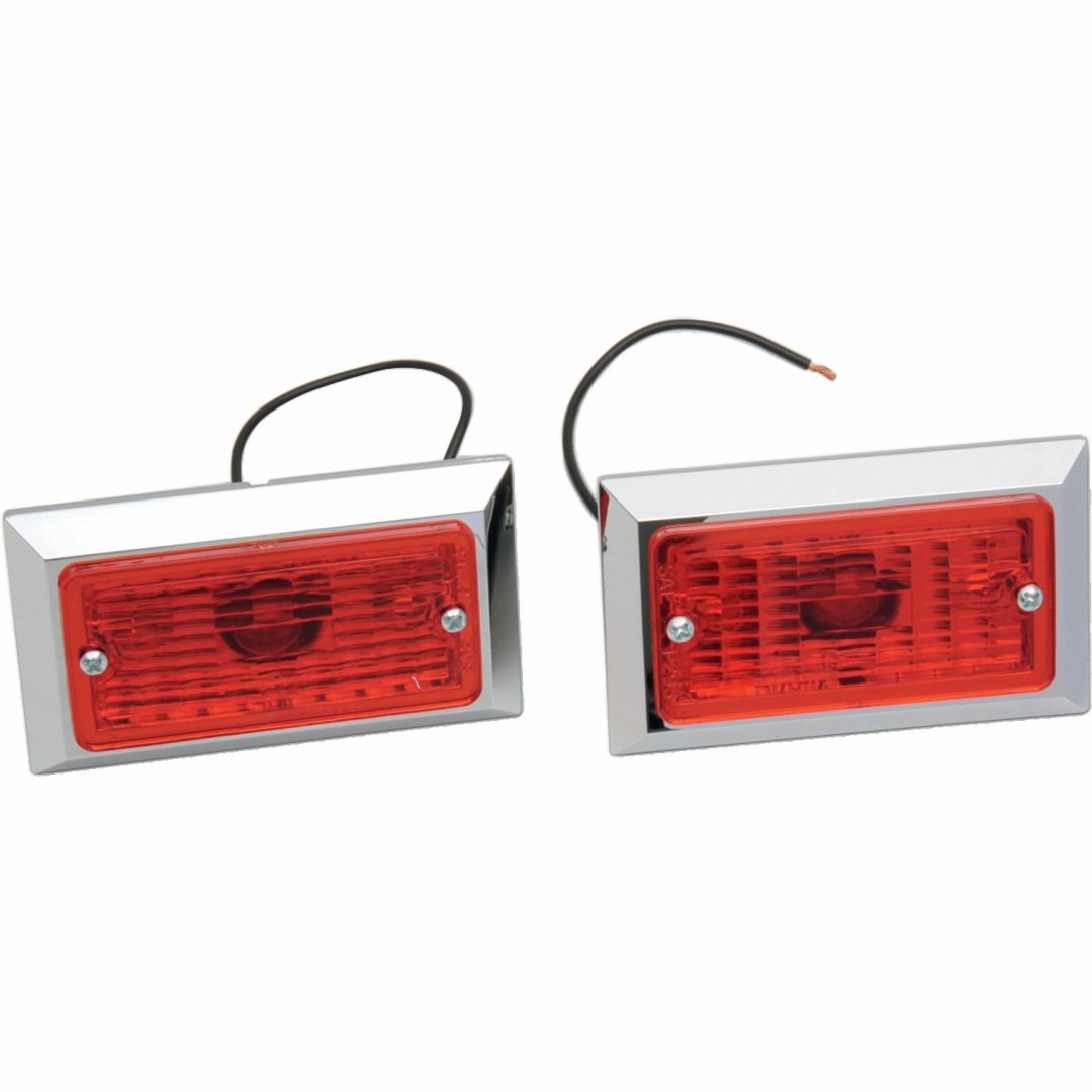 Positionslykta Marker Lights Orange/Krom CHRIS PRODUCTS