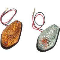 Positionslykta Teardrop Orange/Svart K&S Technologies