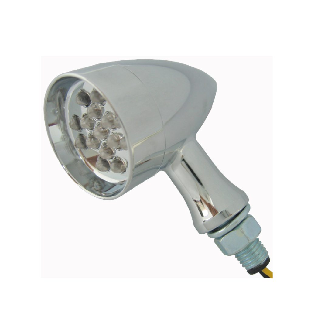 Positionslykta Universal Klar/Krom K&S Technologies Blinkers