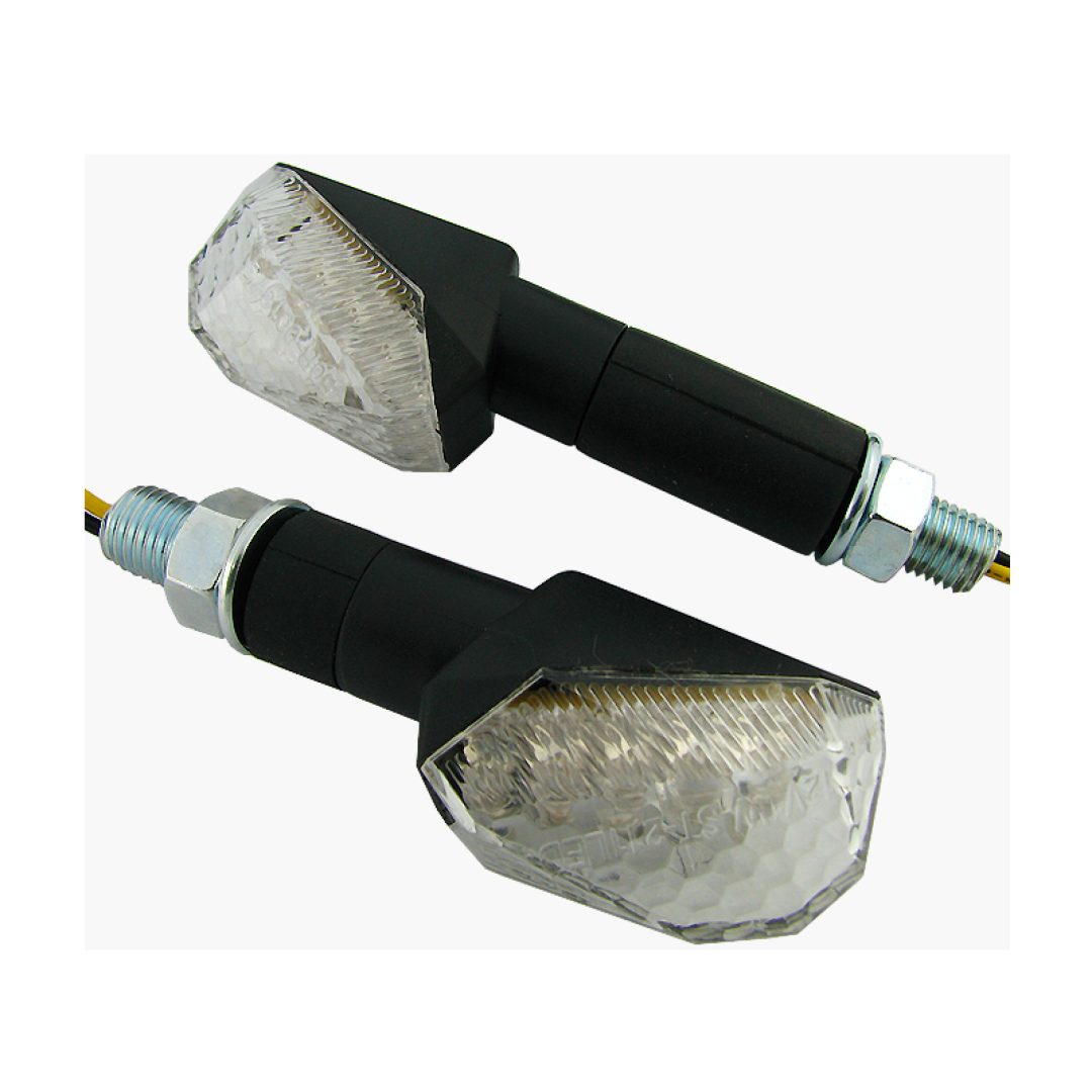 Positionslykta Universal Klar/Svart K&S Technologies Blinkers