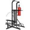 Power Tower med sit-up-bänk och boxning väska vidaXL – miniatyr 5
