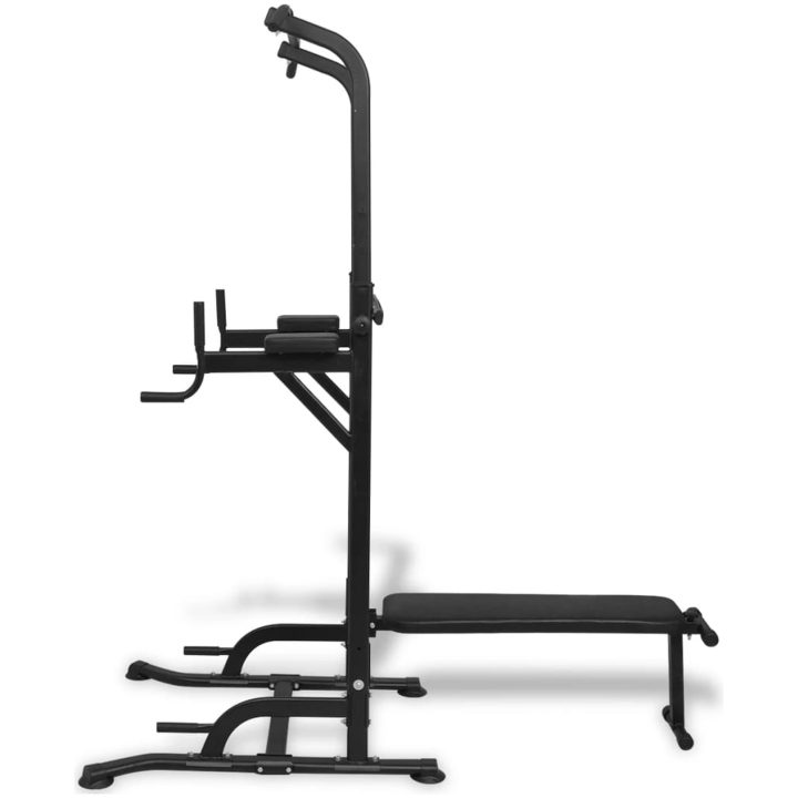 Power Tower med situp-bänk vidaXL – bild 2