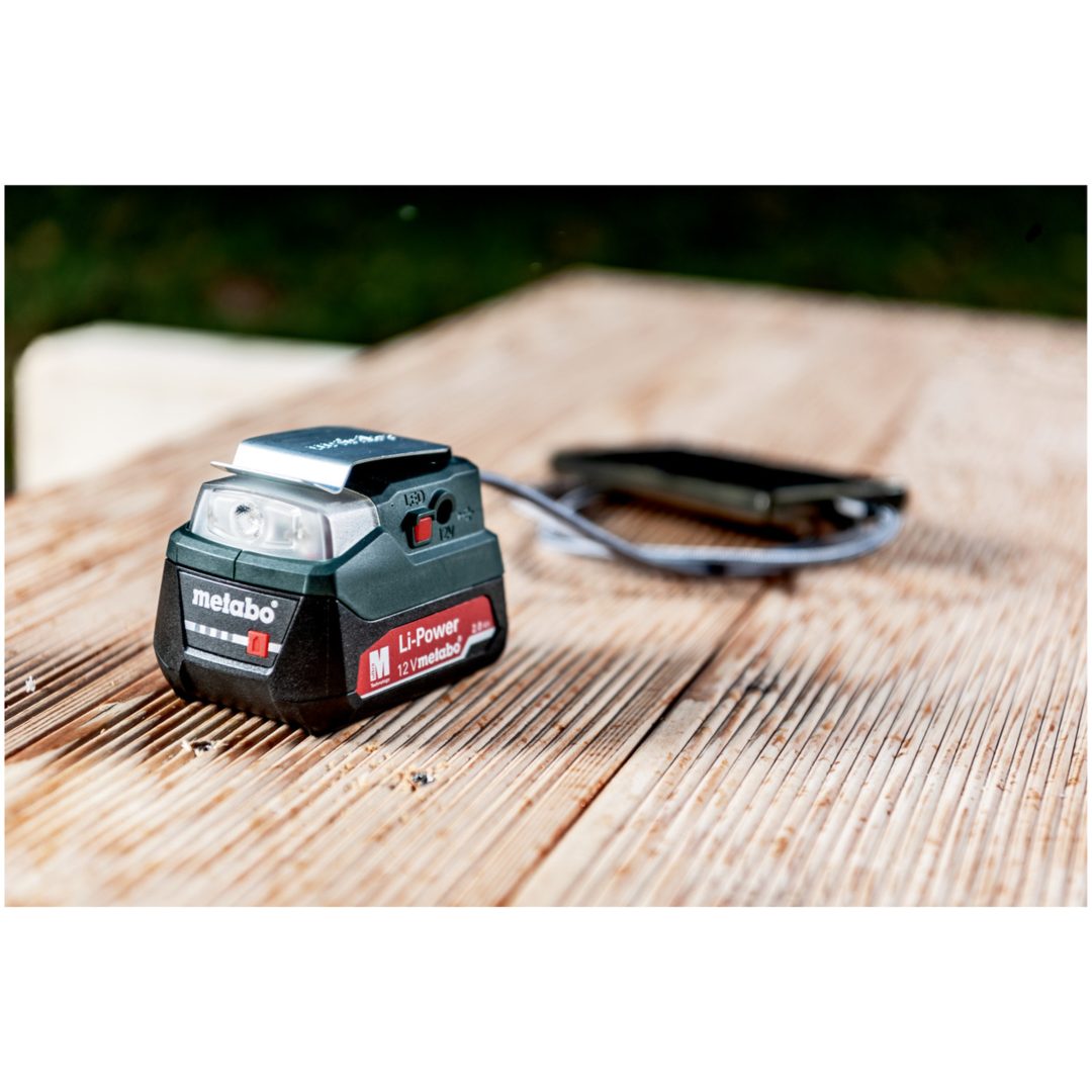 Poweradapter 12V POWERMAXX PA 12 LED-USB Metabo – bild 3