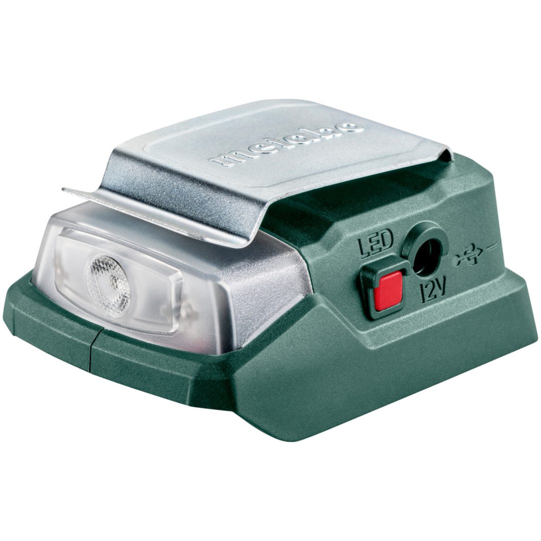 Poweradapter 12V POWERMAXX PA 12 LED-USB Metabo