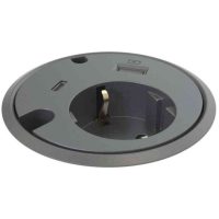 Powerdot 79mm 1xSchucko, USB A+C Kondator