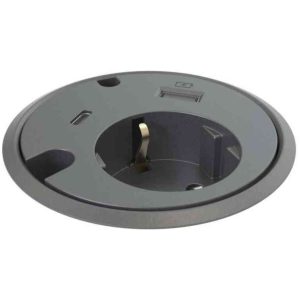 Powerdot 79mm 1xSchucko, USB A+C Kondator
