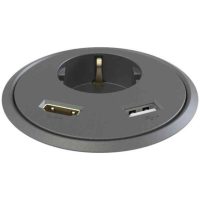 Powerdot 79mm 1xSchucko, USB, HDMI Kondator