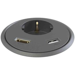 Powerdot 79mm 1xSchucko, USB, HDMI Kondator