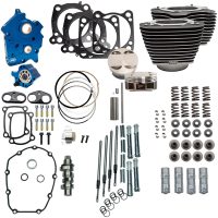 PowerPak WaterCool 4.25"Bore4.375"Stroke M8 Blk w/Highlite