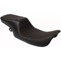 Predator 2-Up Seat - Double Diamond - Red Stitching - FL