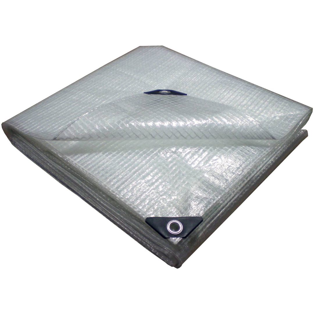 Presenning Extra Armerad Transparent GRUNDA PRESENNING ARM 180GR 6X12M TRS