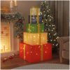 Presentask för juldekoration 250 LEDs varmvit vidaXL – miniatyr 2